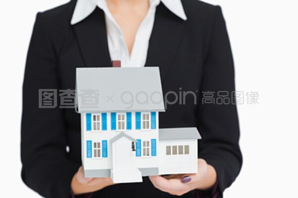房地產(chǎn)經(jīng)紀(jì)人持有模型房